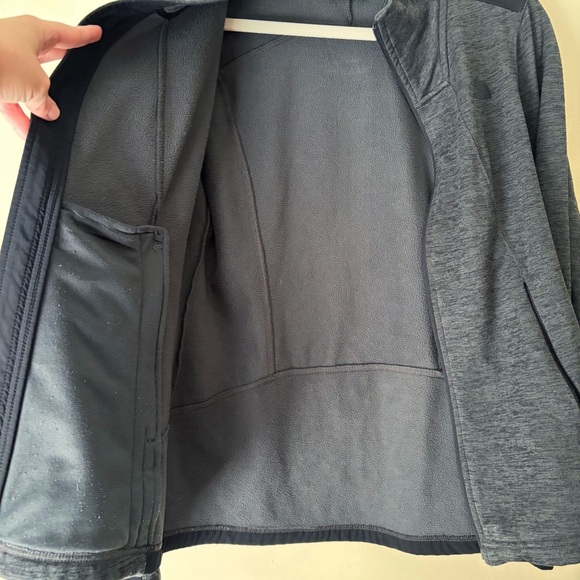 The North Face | Shastina Full Zip Fleece Jacket Slim Fit Dark Gray Medium - Picture 7 of 12